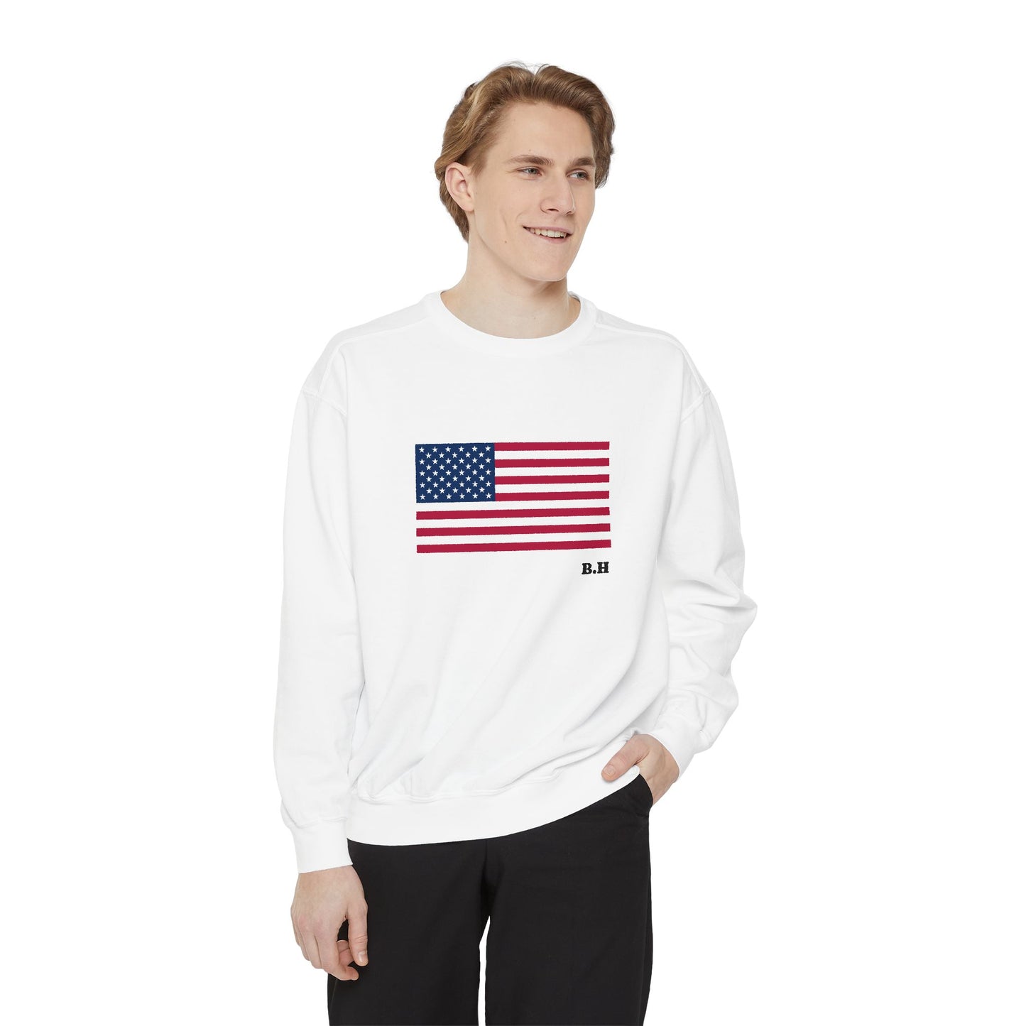 USA Sweater White